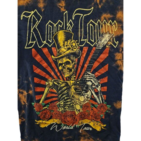 Chemistry Men's S Bleach All Over Print T Shirt Rock Tour World Tour - Picture 2 of 4